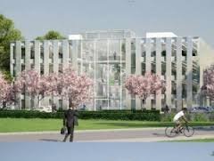 foto Eerste paal geslagen voor het nieuwe gemeentehuis van Westland