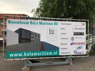 foto Nieuwbouw BoLa Maritiem BV te Monster