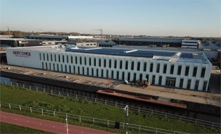 foto Oplevering nieuwbouw bedrijfsgebouw Horconex